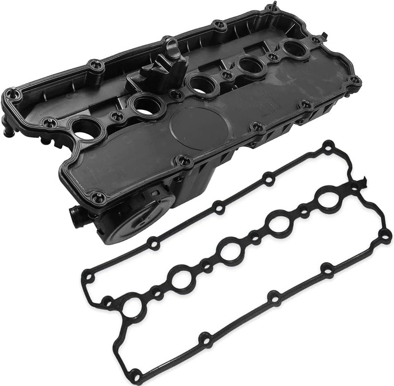 Koomaha 07K103469L Engine Valve Cover Assembly Replacement for 2005-2014 VW Jetta Beetle Golf Passat Rabbit 2.5L 264-907, 917-064, 07K103469D, 07K103469F - Image 3